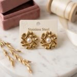 Pearl earrings