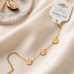 Gloden coin bracelet