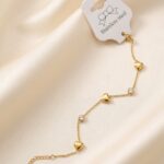 Gold Heart Bracelet