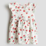H&M printed cotton dress