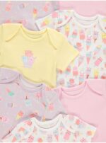 George Pastel ice cream bodysuits 5 pack - Image 2