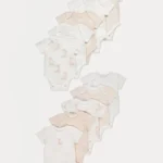 George Neutral bodysuits 5 pack