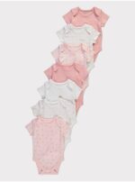 George Floral bodysuits 7 pack