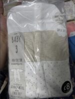 George Soft cotton sleepsuits 3 pack