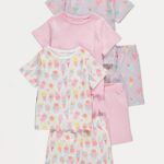 George Ice cream Tshirt shorts 3 pack