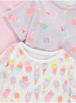 George Ice cream Tshirt shorts 3 pack - Image 2