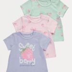 George Pastel T shirts 3 pack