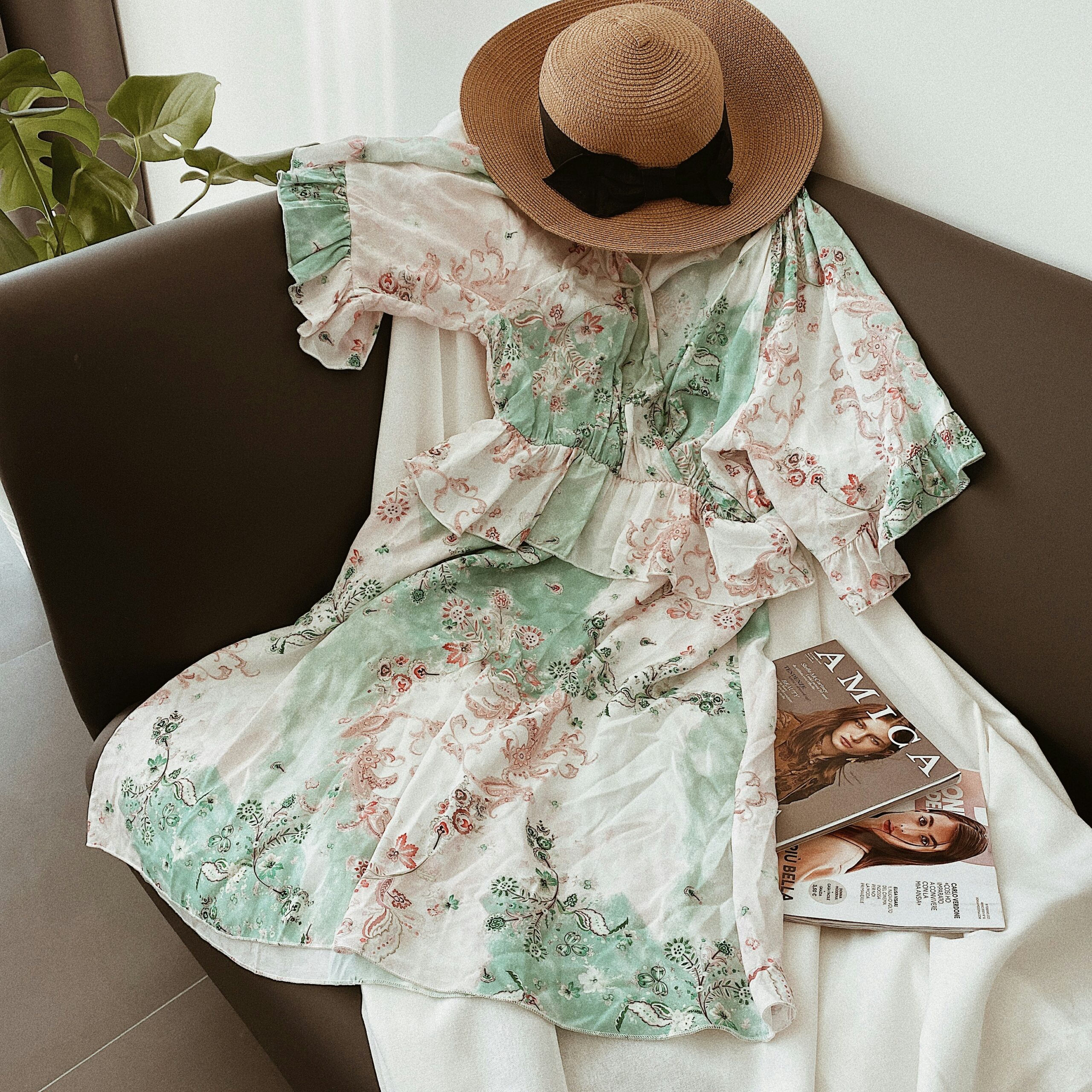 zheng-angela-QmY-90j-QIM-unsplash Girls Floral Cotton Dress - Image 1